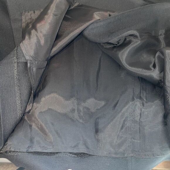 Grace Elements Womens Nancy Lined Pencil Skirt Buttons Black Size 8 NWT - Picture 5 of 7